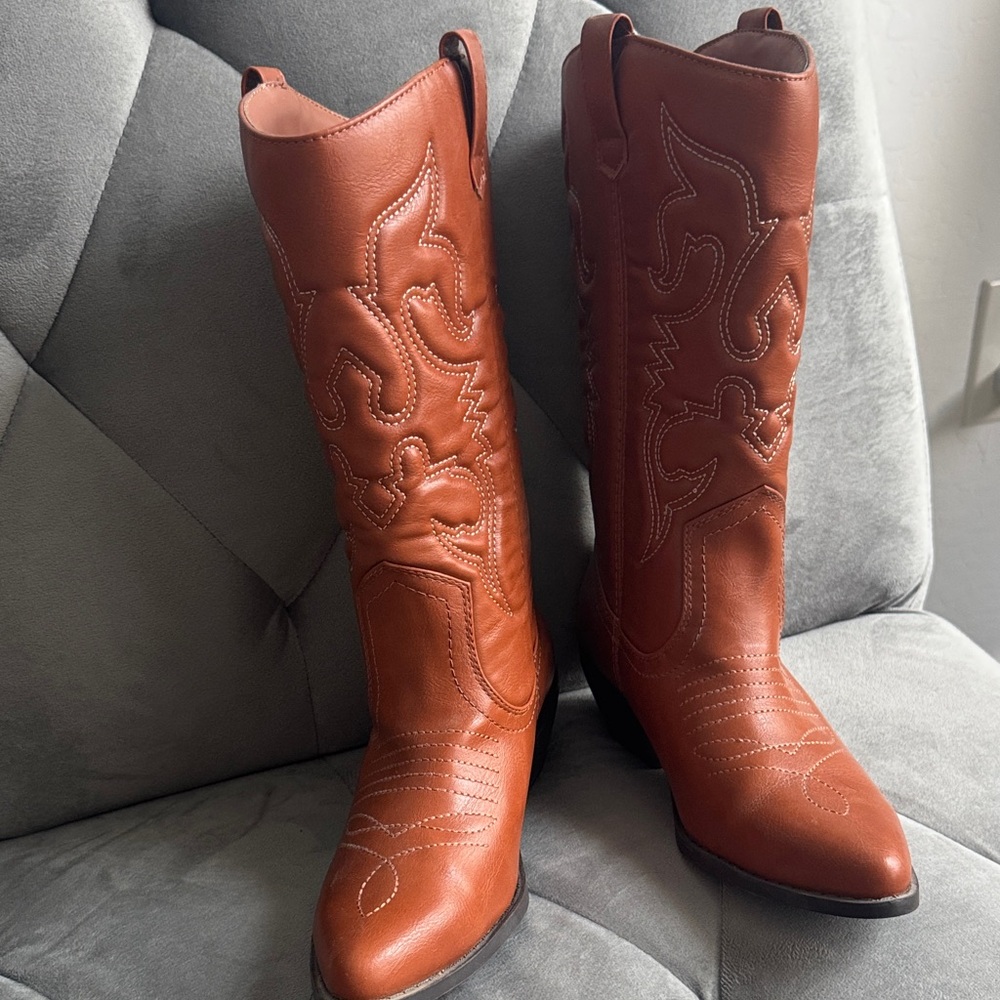 Women's Brown Western Boots
